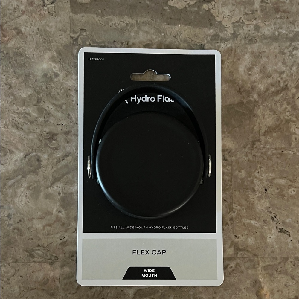 Hydro Flask Wide Mouth Black Cap